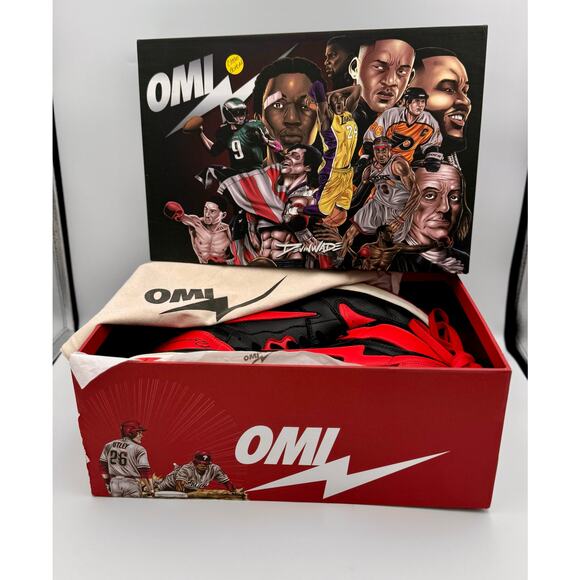 OMI Reloaded Air Zero Red Black “Rodman” Sz15 #122